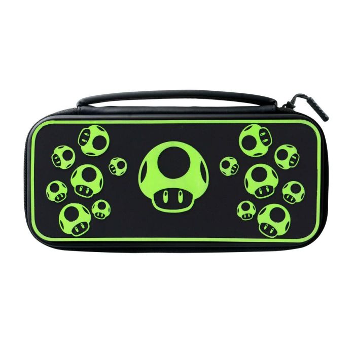 PDP Estuche de transporte PDP 1 UP Glow In The Dark para Nintendo Switch, color negro PDP0708056070076 10 PDP Estuche de transporte PDP 1 UP Glow In The Dark para Nintendo Switch, color negro PDP0708056070076 10