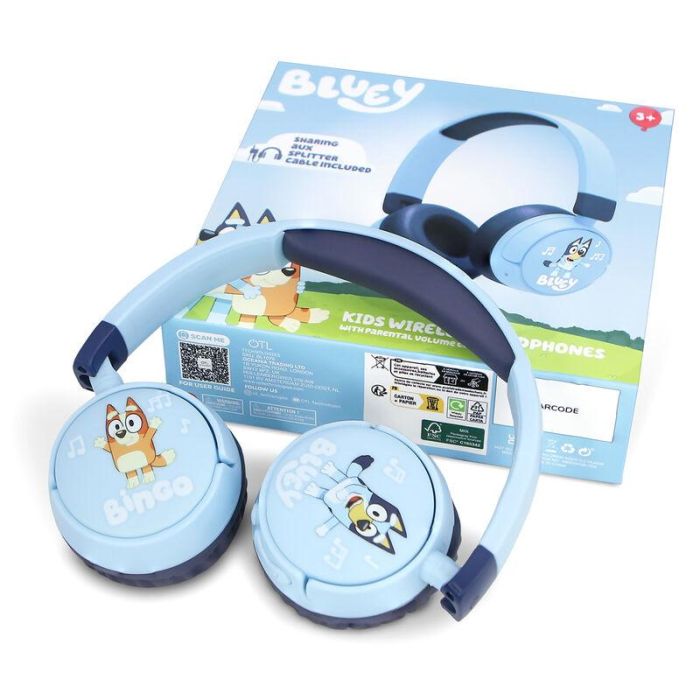 Auriculares inalambricos infantiles Bluey 12