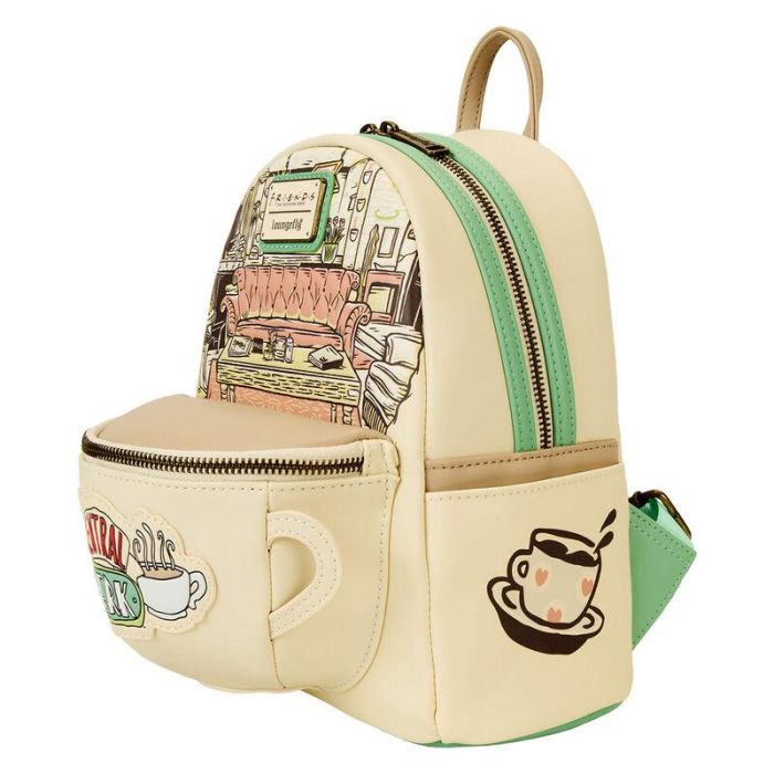 Mochila Central Perk Friends Loungefly 26cm 1