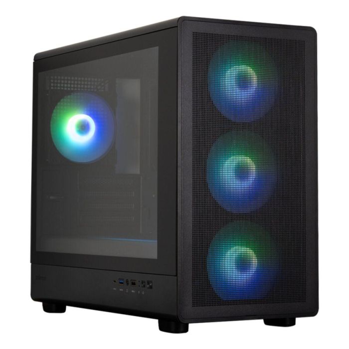 Zalman ZAL8800263650460 Caja Minitorre M-ATX Negra con ARGB