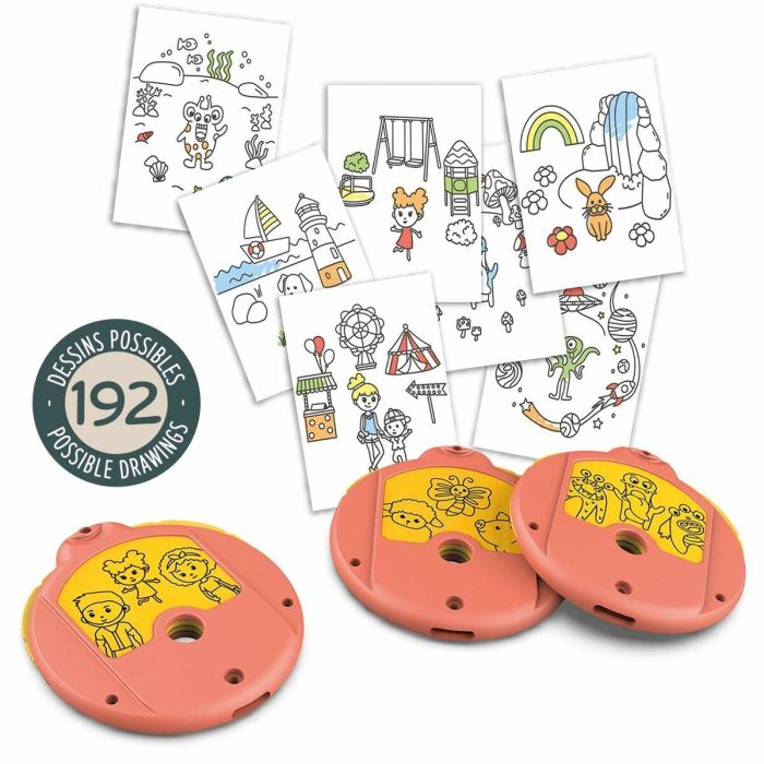 Smoby SMO3032164304004 Proyector de Dibujo para Niños a partir de 4 Años 5