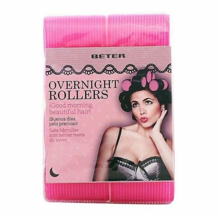 Beter Rulos Noche Suaves para Cabello - 8 Unidades, Rizados Cómodos Mientras Duermes