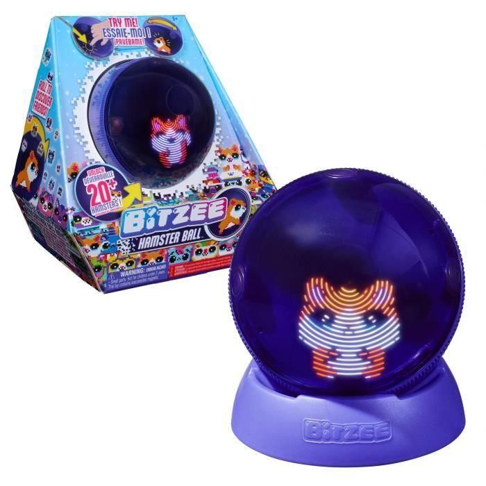 Spin Master 6072283 Bitzee Mascota Digital Hamsterball Interactivo con 20 Hámsters Virtuales Sin Pantallas Edad +5 Años 1