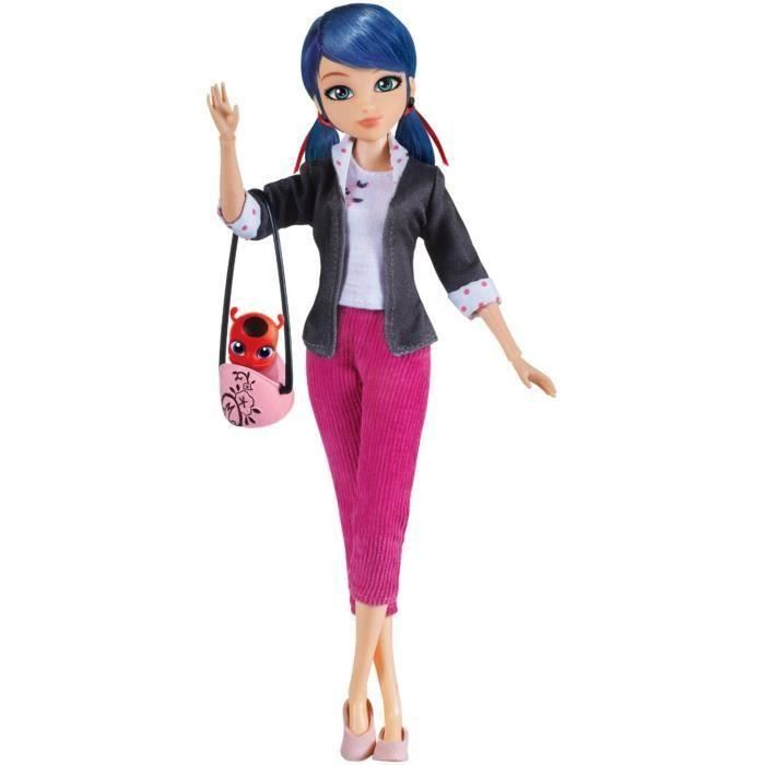 BANDAI Miraculous Ladybug - Muñeca de moda 26 cm: Marinette 2 BANDAI Miraculous Ladybug - Muñeca de moda 26 cm: Marinette 2