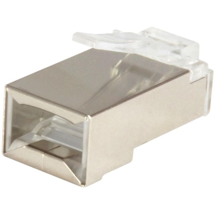 EQUIP 121181 Conectores RJ45 Cat6 con Knickschutz y Einf 100 Piezas con Chapado en Oro