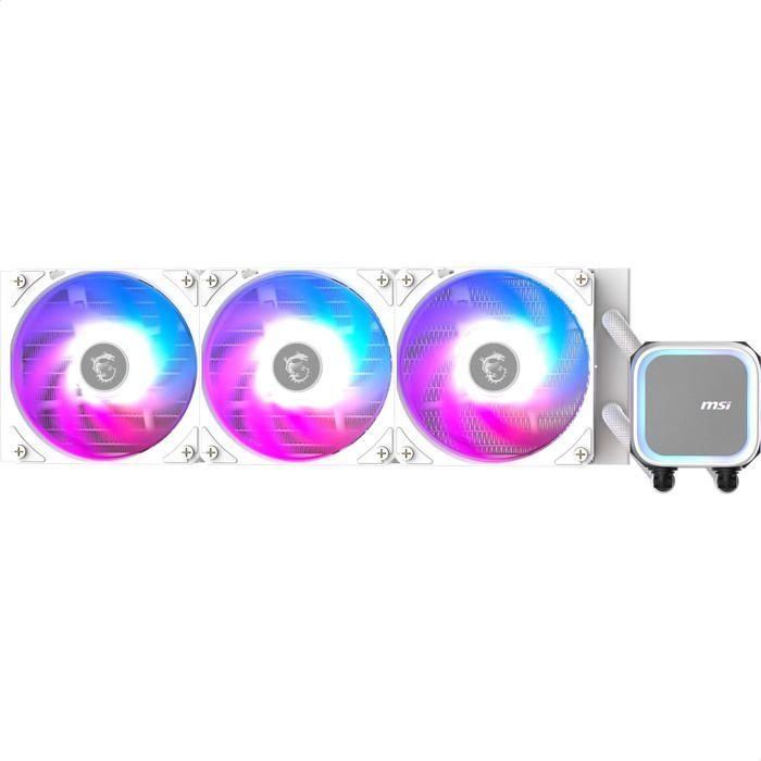 MSI MAG Coreliquid A13 360 WHITE Placa base, Procesador Sistema de refrigeración líquida todo en uno 12 cm Blanco 1 pieza(s) MSI MAG Coreliquid A13 360 WHITE Placa base, Procesador Sistema de refrigeración líquida todo en uno 12 cm Blanco 1 pieza(s)