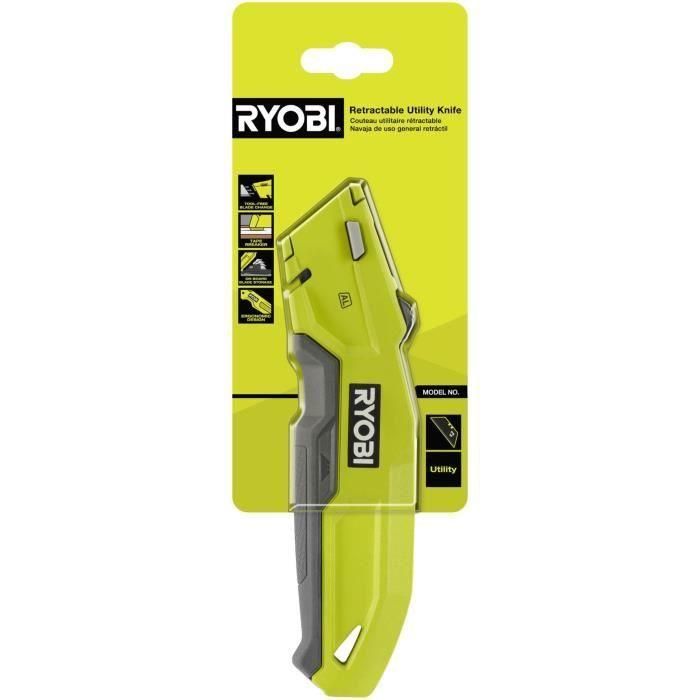 Cortadora de cuchilla retráctil - RYOBI - Aluminio 4