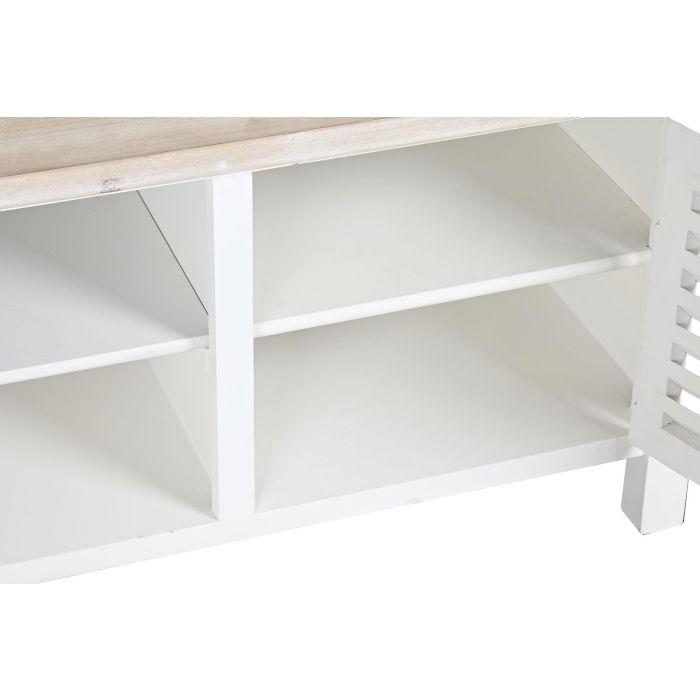 Mueble de TV DKD Home Decor Abeto Blanco Madera MDF 120 x 40 x 45 cm 5