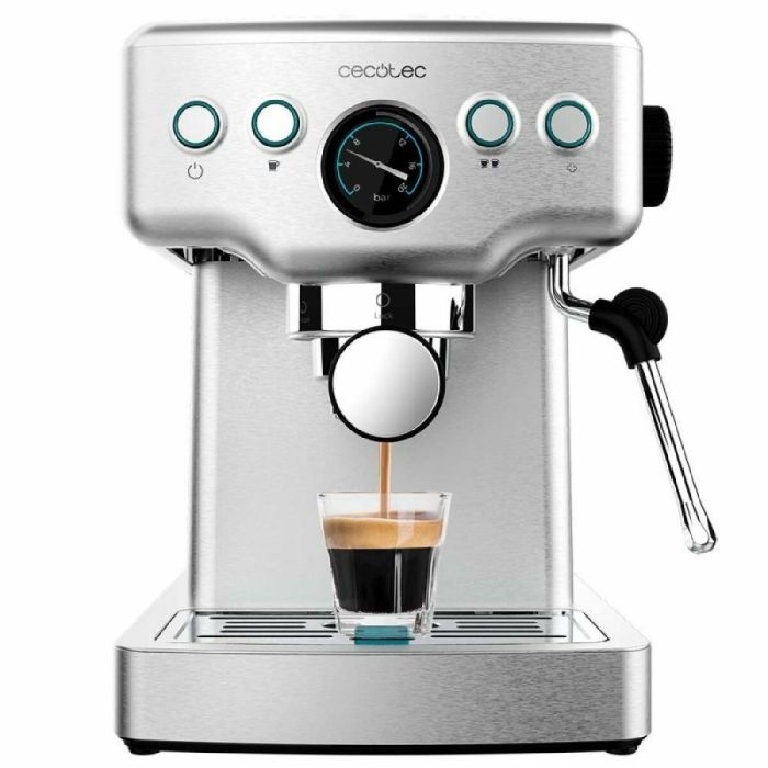 Cafetera Express de Brazo Cecotec Power Espresso 20 Barista Mini Plateado 1465 W 1,2 L