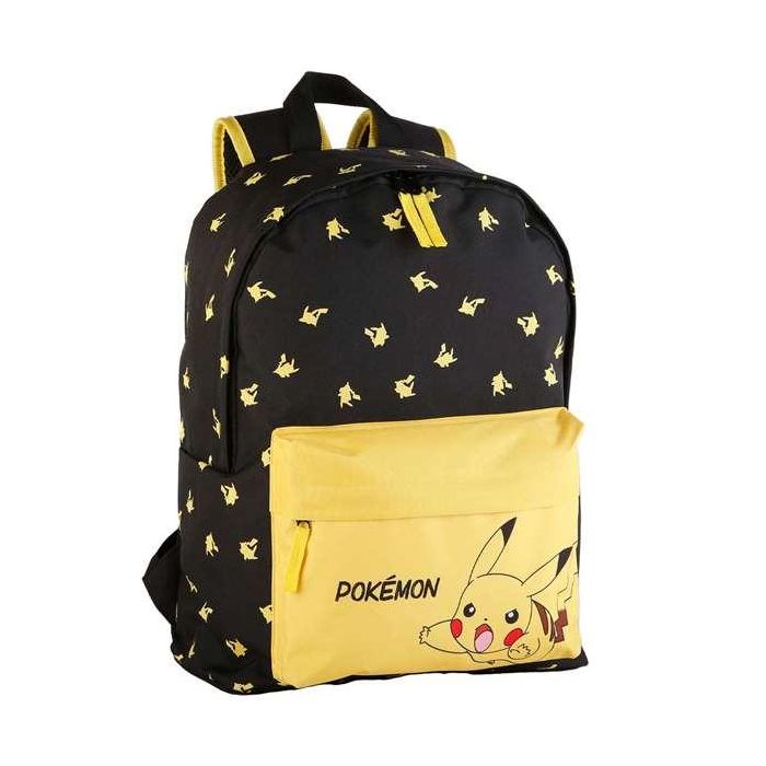 Mochila americano pokemon pikachu adaptable a carro 42x31x13,5 cm - modelos surtidos