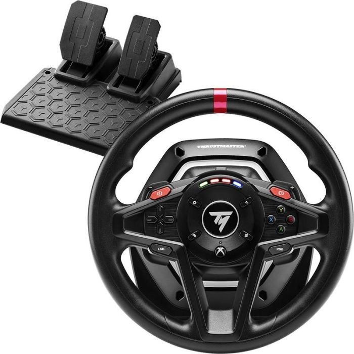 Thrustmaster Volante de Carreras T128 + Pedales T2PM Force Feedback HYBRID DRIVE para Xbox/PC - 4460184 0 Thrustmaster Volante de Carreras T128 + Pedales T2PM Force Feedback HYBRID DRIVE para Xbox/PC - 4460184 0