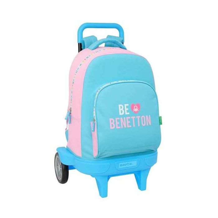 Mochila Safta Grande Con Ruedas Compact Evolution Extraible Benetton Unique 450x330x220 mm Mochila Safta Grande Con Ruedas Compact Evolution Extraible Benetton Unique 450x330x220 mm