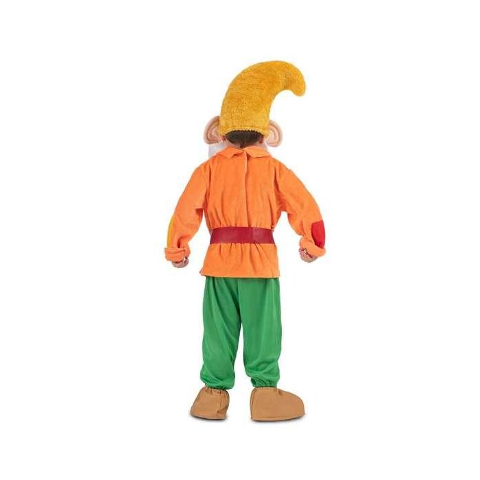 Disfraz enanito gorro, barba, casaca, cinturón, pantalón y cubrebotas talla 3-4 y 3 Disfraz enanito gorro, barba, casaca, cinturón, pantalón y cubrebotas talla 3-4 y 3