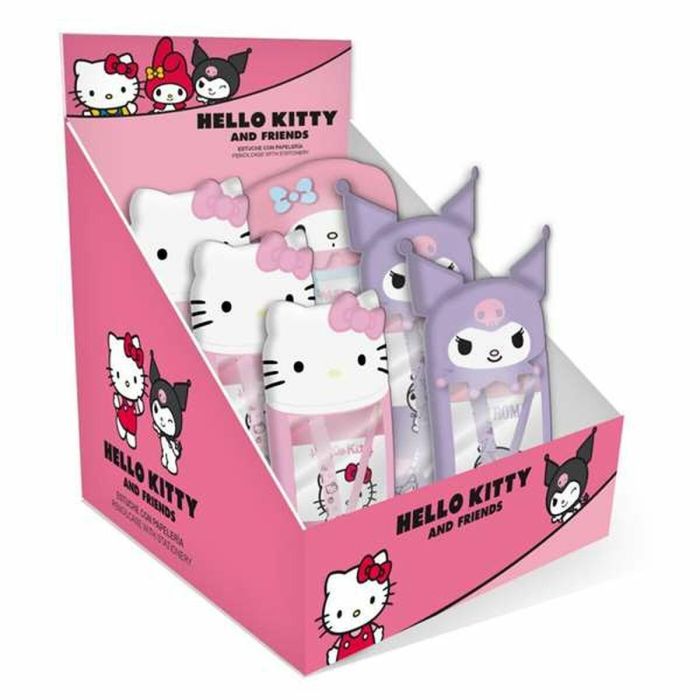Cerdá Estuche Portatodo de Peluche Hello Kitty Lila Talla Única 3 Cerdá Estuche Portatodo de Peluche Hello Kitty Lila Talla Única 3