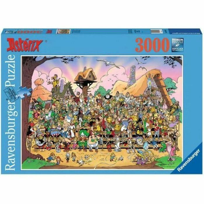 Ravensburger Puzzle El Universo Astérix 3000 Piezas. Rompecabezas para Adultos, ideal para el Descanso y la Relajación.
