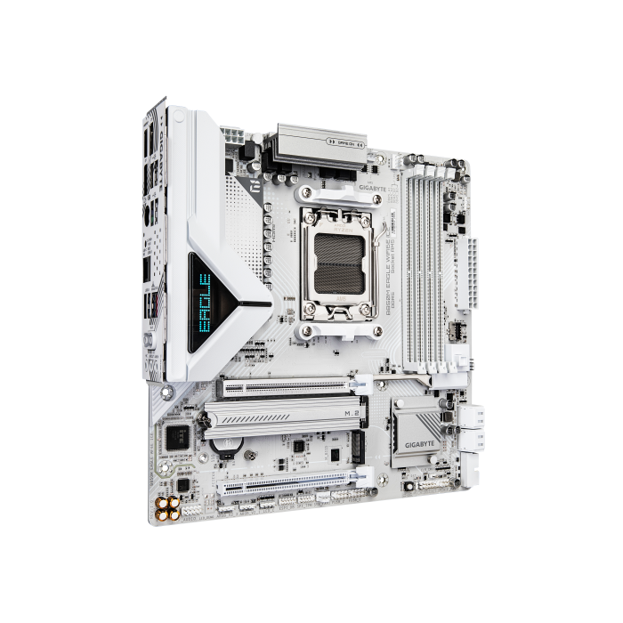 Placa Gigabyte B850M Eagle Wifi6E Ice (Blanco),Amd,Am5,B850,4Ddr5,256Gb,1Hdmi+1Dp,4Sata3+3M.2,Gbelan+Wifi6E+Bt5.3,4Usb3.2,Matx 2 Placa Gigabyte B850M Eagle Wifi6E Ice (Blanco),Amd,Am5,B850,4Ddr5,256Gb,1Hdmi+1Dp,4Sata3+3M.2,Gbelan+Wifi6E+Bt5.3,4Usb3.2,Matx 2