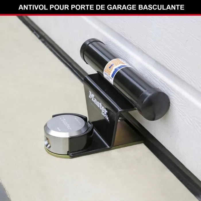 Master Lock Cerradura para Puerta de Garaje Basculante - Negro 1