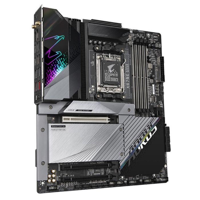 GIGABYTE X670E AORUS MASTER Placa Base ATX para AMD Zócalo AM5, Soporte DDR5 hasta 8000MHz, Wi-Fi 6E y Ethernet 2.5 Gigabit 2 GIGABYTE X670E AORUS MASTER Placa Base ATX para AMD Zócalo AM5, Soporte DDR5 hasta 8000MHz, Wi-Fi 6E y Ethernet 2.5 Gigabit 2