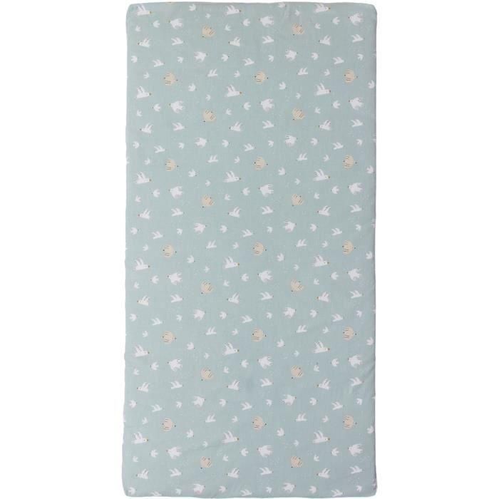 Tineo TIN3275055661118 Colchón nómada Azul 120x60x4 cm