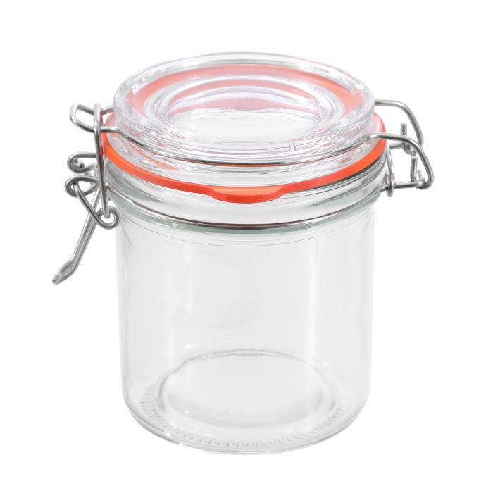 Tarro Hermético de Vidrio con Cierre Clip 250 ml - La Mediterranea (24 Unidades) 9 Tarro Hermético de Vidrio con Cierre Clip 250 ml - La Mediterranea (24 Unidades) 9