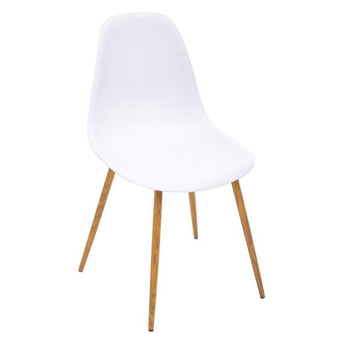 Silla de comedor blancas col."taho" 47x53x85cm Silla de comedor blancas col."taho" 47x53x85cm