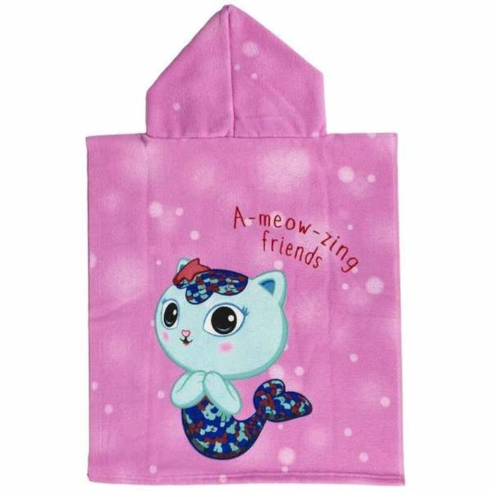 Poncho-Toalla con Capucha Gabby's Dollhouse Rosa 50 x 115 cm 2 Poncho-Toalla con Capucha Gabby's Dollhouse Rosa 50 x 115 cm 2