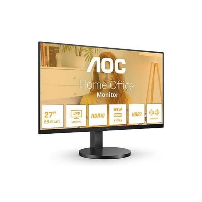 Monitor Profesional AOC U27B3CF 27"/ 4K/ Multimedia/ Regulable en altura/ Negro 1 Monitor Profesional AOC U27B3CF 27"/ 4K/ Multimedia/ Regulable en altura/ Negro 1