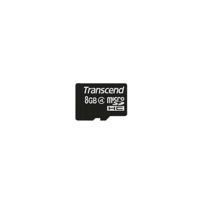 Transcend Tarjeta microSDHC 8GB Clase 4 (sin Adaptador)