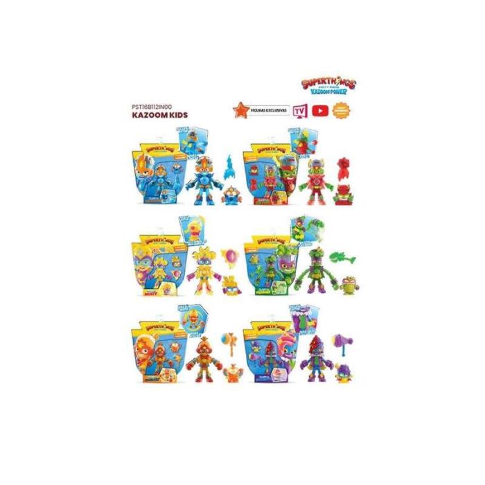 Figura superthings kazoom power mission kazoom kids. incluye 1 supertings exlusivo y accesorios 16.5x13.3x3.5 cm - modelos surtidos 1 Figura superthings kazoom power mission kazoom kids. incluye 1 supertings exlusivo y accesorios 16.5x13.3x3.5 cm - modelos surtidos 1