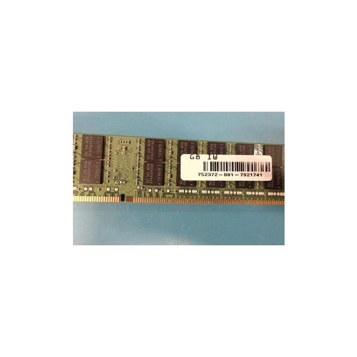 Hewlett Packard Enterprise 32GB, 2133MHz, PC4-2133P-L, DDR4, quad-rank x4, 1.20V, CAS-15-15-15, load reduced dual in-line memory module (LRDIMM) 1