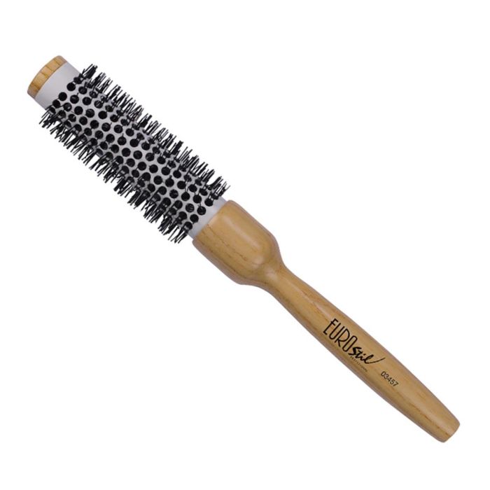 EUROSTIL Cepillo térmico/cerámico para mango madera 25mm