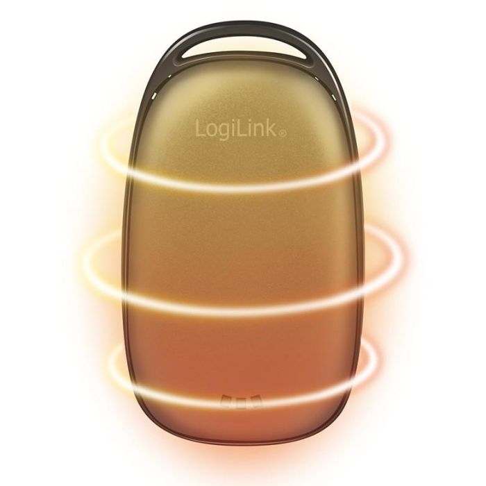 Powerbank 4.000 mAh. 1x USB-A. Handwärmer. metallgrau 2