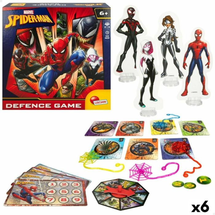 Juego de Mesa Spider-Man Defence Game (6 Unidades) Juego de Mesa Spider-Man Defence Game (6 Unidades)