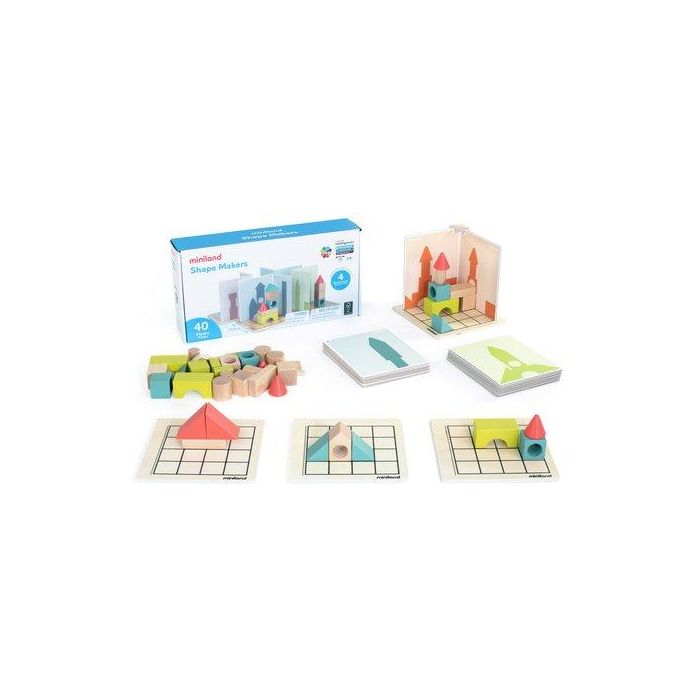 Juego Miniland Shape Makers (+3 Años) (Set de 6)