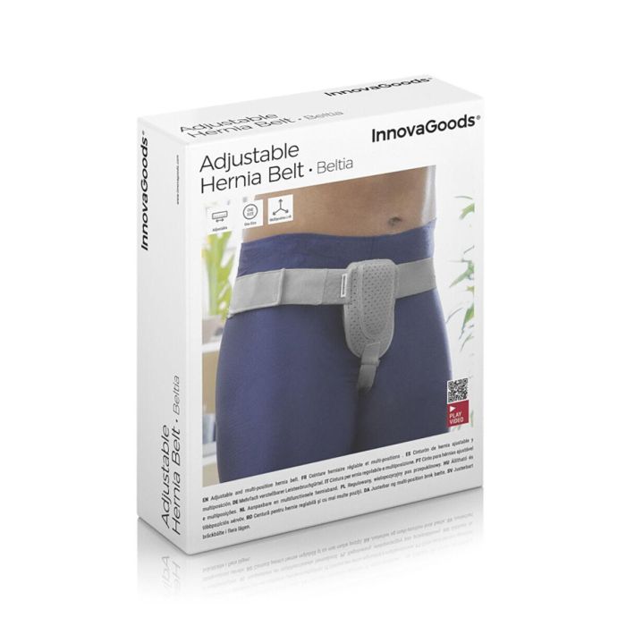 Cinturón de Hernia Inguinal Ajustable Beltia InnovaGoods 1 Cinturón de Hernia Inguinal Ajustable Beltia InnovaGoods 1