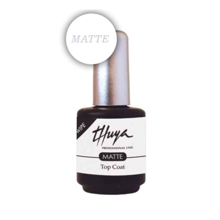 Gel On-Off Top Coat Matte No Wipe 14 mL Thuya