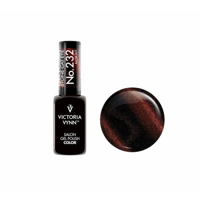 Gel Polish Stone Cat Eye Mokait 232 8 mL Victoria Vynn 2