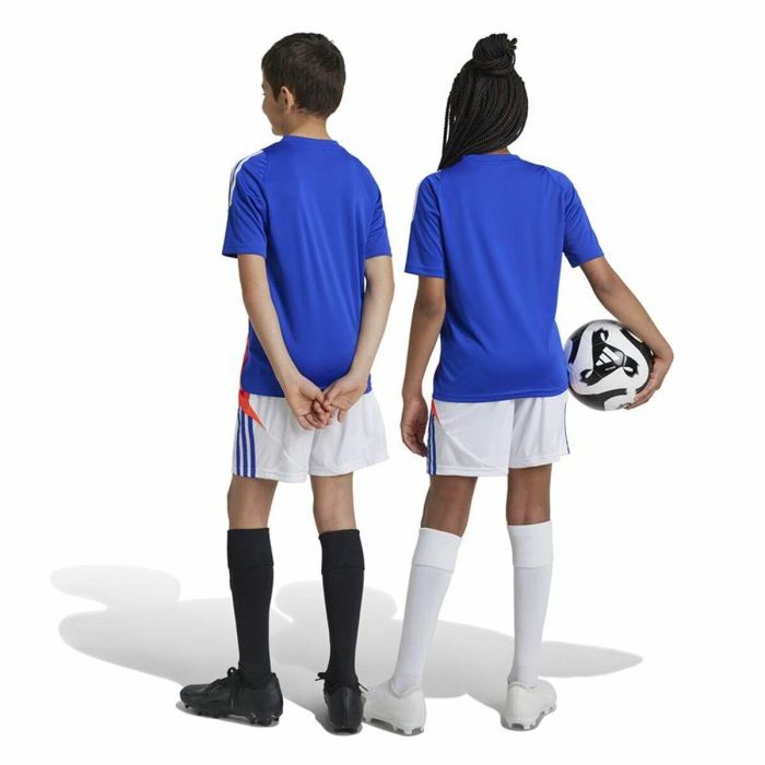 Pantalón Corto Deportivo Adidas Tiro24 Blanco 2