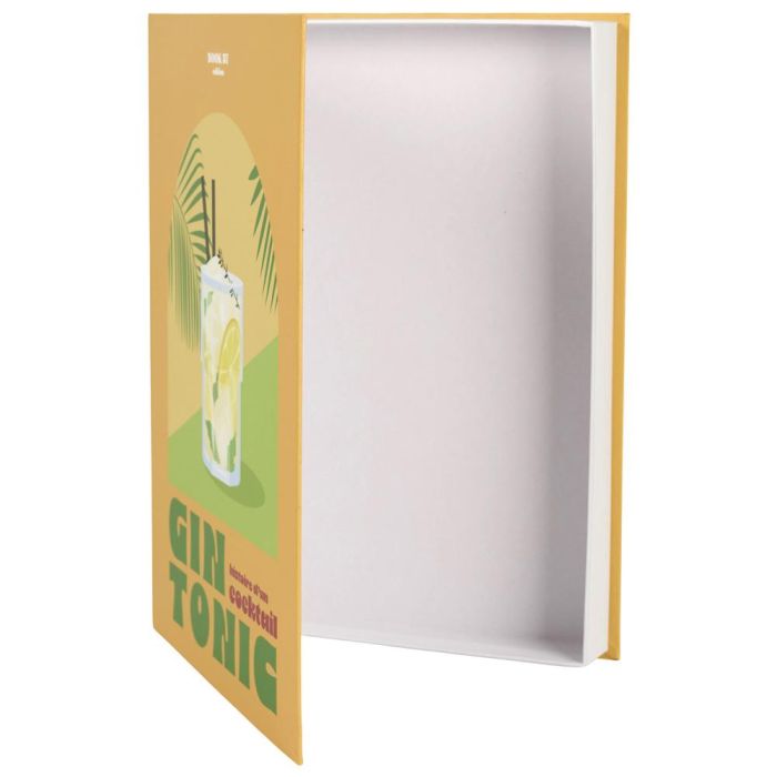 Libro-Caja Deco Cócteles Home Deco Factory 3 Libro-Caja Deco Cócteles Home Deco Factory 3