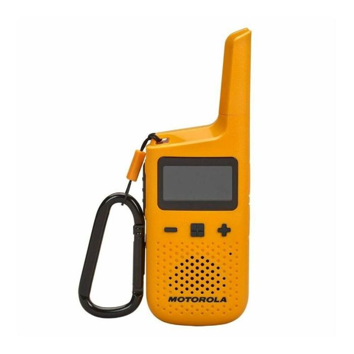 Motorola Walkie Talkies TALKABOUT T72 Amarillo - Alcance 8 km - PMR446 - 16 Canales - 121 Códigos 3 Motorola Walkie Talkies TALKABOUT T72 Amarillo - Alcance 8 km - PMR446 - 16 Canales - 121 Códigos 3