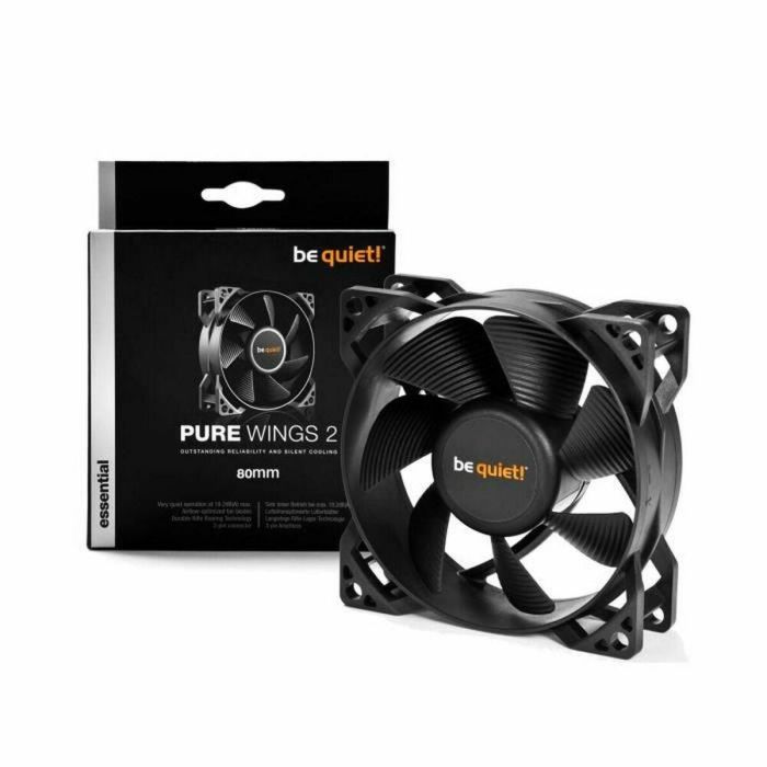 Be Quiet Ventilador de caja PURE WINGS 2 - 80 mm