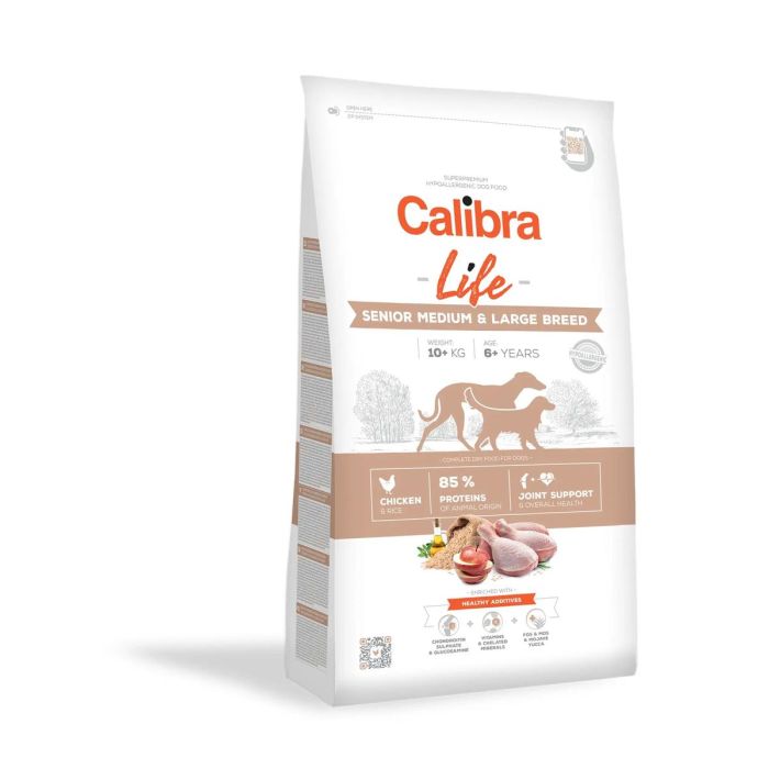 Calibra Dog Life Senior Medium & Large Frango 12 kg