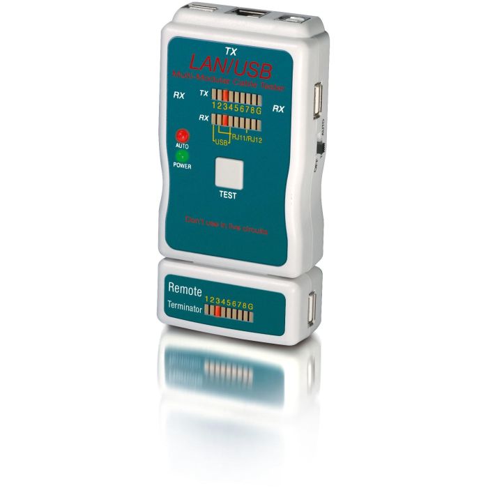 Equip NWK LAN Tester Equip LAN & USBCable Tester, 65 mm, 28 mm,