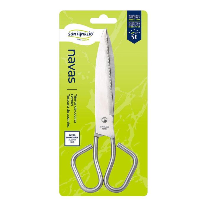San Ignacio Tijeras de cocina acero inoxidable sg-7284, 19 x 7,7 cm 3