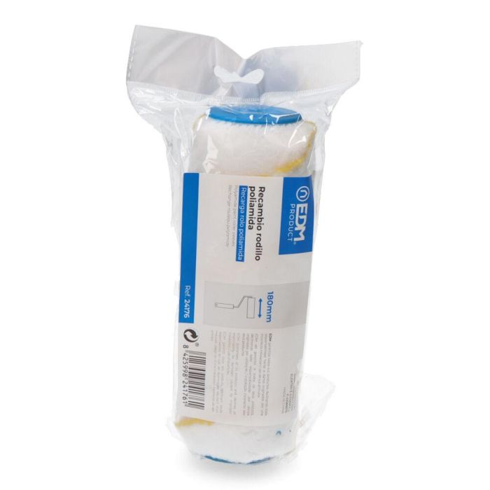 Edm Rodillo de poliamida de recambio 24161 18 cm para plásticos en paredes y techos 1