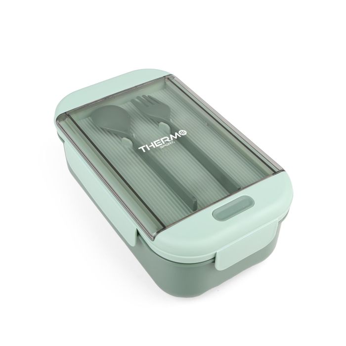 Thermosport Fiambrera Porta Alimentos Rectangular 1100 ml - 21.5x12.5x8 cm (12 Unidades) 2