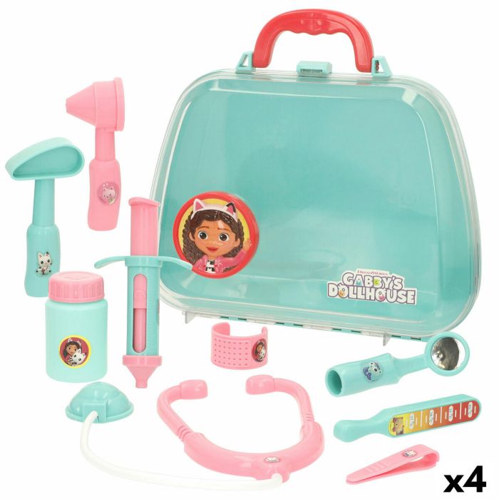 Maletín Médico de Juguete con Accesorios Gabby's Dollhouse (4 Unidades) 0 Maletín Médico de Juguete con Accesorios Gabby's Dollhouse (4 Unidades) 0