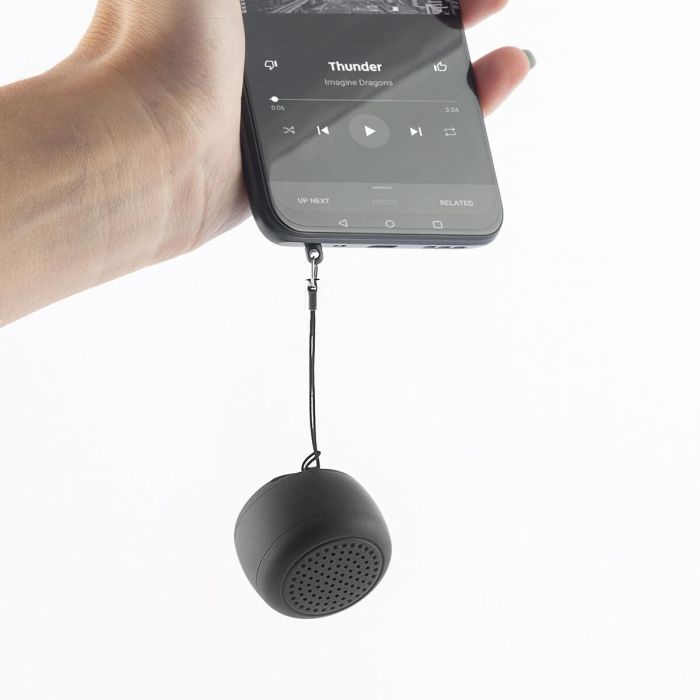 Mini Altavoz Inalámbrico Recargable Portátil Miund InnovaGoods 3 Mini Altavoz Inalámbrico Recargable Portátil Miund InnovaGoods 3