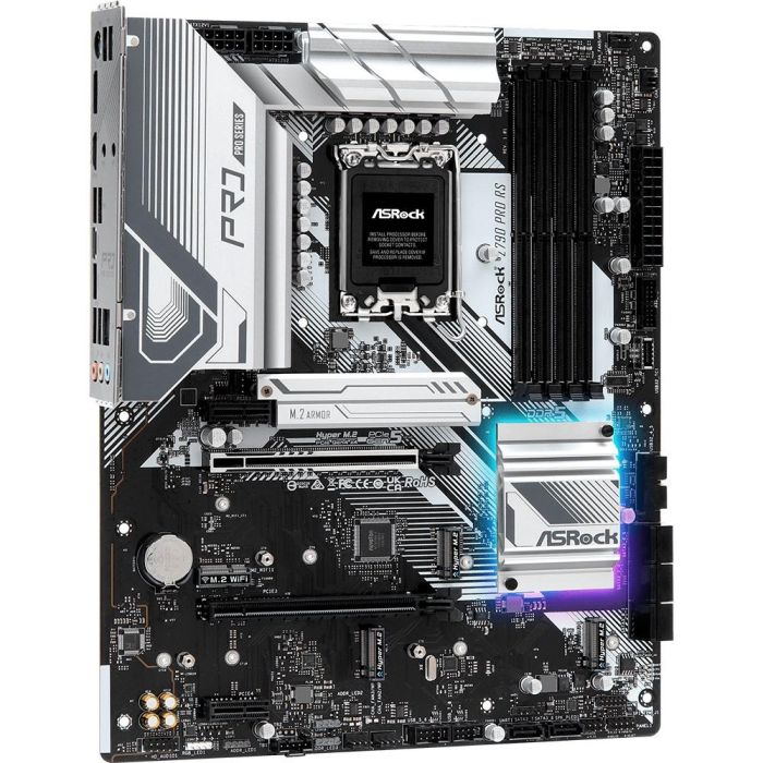 ASRock Z790 PRO RS Placa Base Intel LGA 1700 DDR5 para Intel Core i5/i7/i9 Gaming PC ATX 4 ASRock Z790 PRO RS Placa Base Intel LGA 1700 DDR5 para Intel Core i5/i7/i9 Gaming PC ATX 4