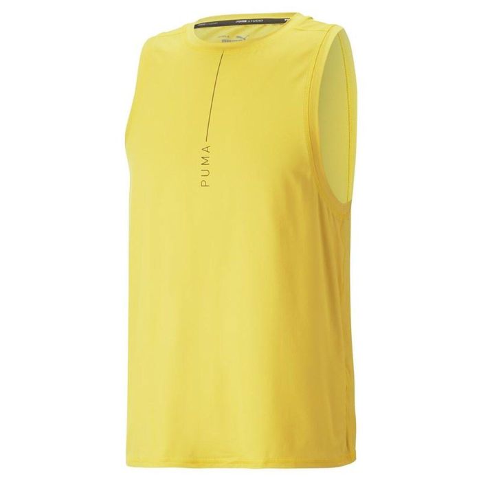 Camiseta para Hombre sin Mangas Puma Studio Yogini Lite Amarillo 0 Camiseta para Hombre sin Mangas Puma Studio Yogini Lite Amarillo 0